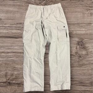 Vintage Quiksilver Baggy Cargo pants Men's Size 33x30 Skater Y2K Paratrooper